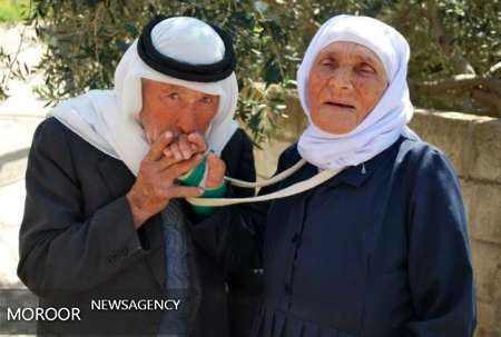 وداع مادر 126 ساله با فرزند 86 سالهاش