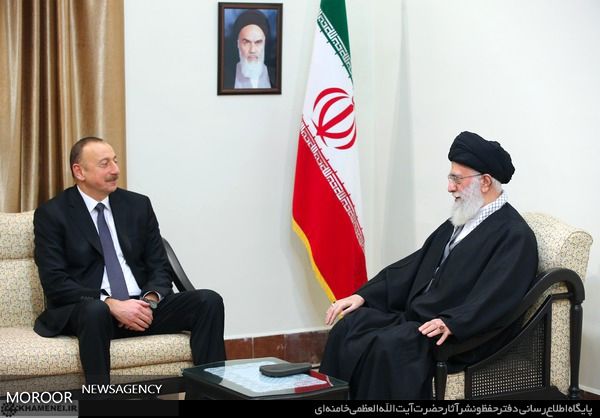 دیدار رئیس جمهوری آذربایجان با رهبر انقلاب