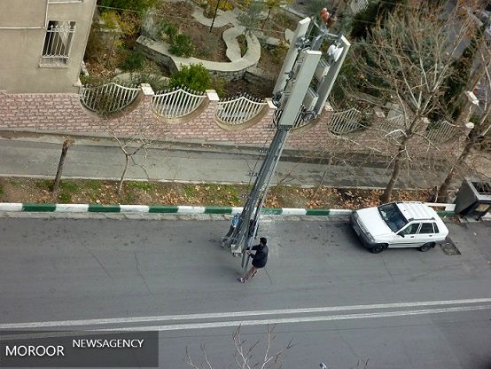 ممانعت از نصب دکل های مخابراتی همجوار در تهران