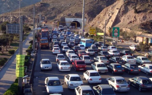 ترافیک سنگین در محورهای شمالی