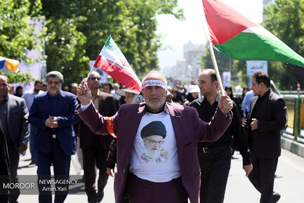 راهپیمایی روز جهانی قدس در تهران