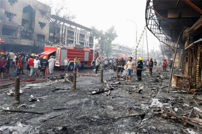 انفجار بغداد 67 شهید و زخمی برجا گذاشت