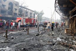 انفجار بغداد 67 شهید و زخمی برجا گذاشت