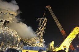 افزایش مصدومان حادثه "پلاسکو" به ۸۴ نفر/ پیش‌بینی زمان پایان آواربرداری