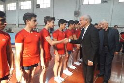بازدید سجادی از اردوی تیم ملی ژیمناستیک جوانان