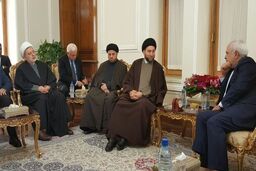 دیدار عمار حکیم با وزیر امور خارجه ایران