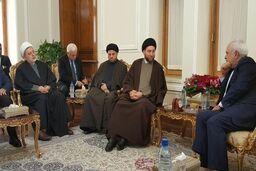 دیدار عمار حکیم با وزیر امور خارجه ایران
