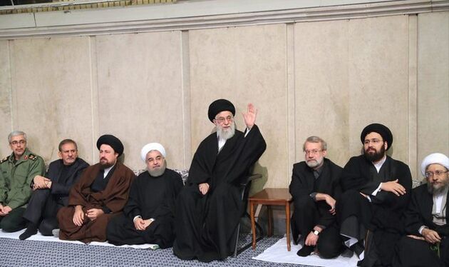 مراسم ترحیم آیت‌الله هاشمی رفسنجانی با حضور رهبر معظم انقلاب برگزار شد