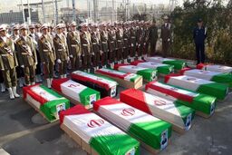 برگزاری مراسم تشییع پیکر جان‌ باختگان حادثه هواپیمای بوئینگ ۷۰۷