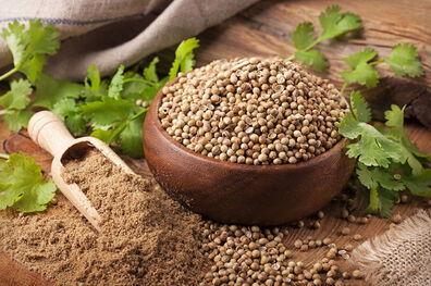تاثیر تخم گشنیز در مقابله با دیابت