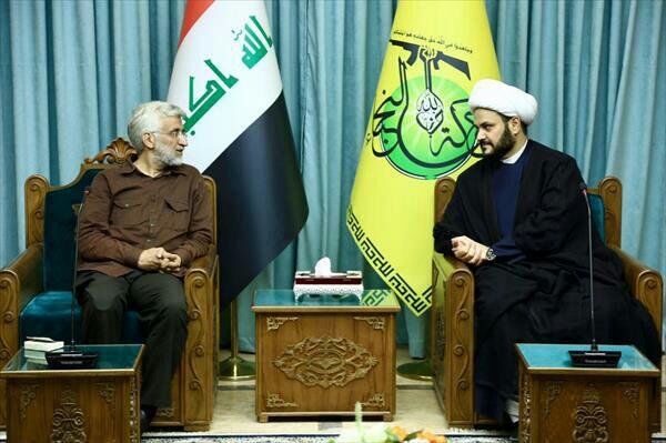 گفتگوی سعید جلیلی با دبیرکل نُجَباء در مقر مرکزی