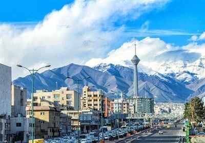 کیفیت هوای تهران 10 اردیبهشت ۱۴۰۲ / شاخص کیفیت هوای تهران روی عدد56 و سالم است