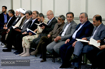 دیدار مسئولان نظام با مقام معظم رهبری
