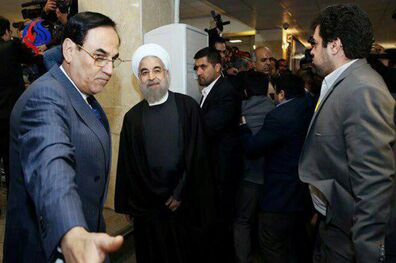 روحانی برای ثبت نام وارد وزارت کشور شد