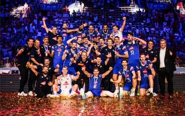 فرانسه قهرمان والیبال المپیک شد
