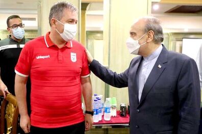 حضور سلطانی فر در اردو انگیزه ملی پوشان را افزایش داد