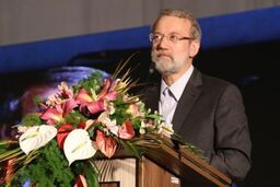افتتاح دو خط تولید خودرو توسط علی لاریجانی