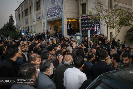 مراسم ختم برادر محمود احمدی نژاد