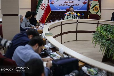 نشست خبری رییس پلیس فرودگاه های کشور