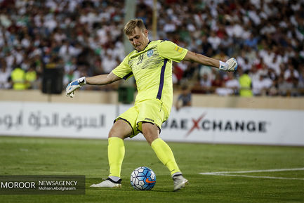 دیدار تیم های ملی فوتبال ایران و ازبکستان