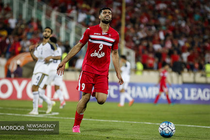 دیدار تیم های فوتبال پرسپولیس ایران و الوحده امارات
