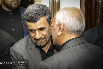 مراسم ختم برادر محمود احمدی نژاد