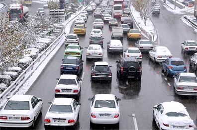 بارش برف و باران در اکثر مناطق کشور