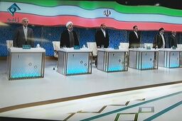 آغاز سومین و آخرین مناظره انتخاباتی ۶ کاندیدای ریاست جمهوری