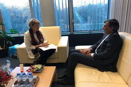 تحولات یمن و سوریه محور گفتگوی جابری انصاری و هلگا اشمید