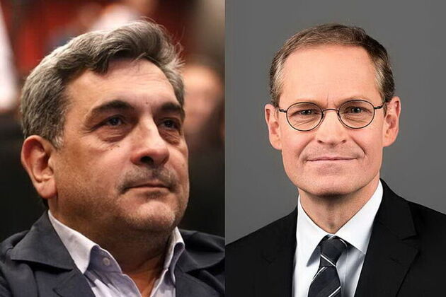 دیدار پیروز حناچی و شهردار برلین