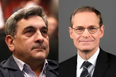 دیدار پیروز حناچی و شهردار برلین