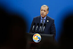 حمله به اردوغان در زمان حضور وی در بوسنی