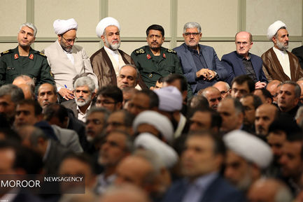 دیدار مسئولان نظام با مقام معظم رهبری