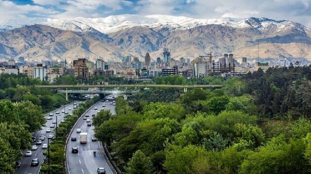 کیفیت هوای تهران 6 اسفند ۱۴۰۱/شاخص کیفیت هوای تهران مطلوب شد