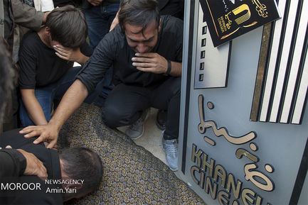 تشییع پیکر حبیب الله کاسه ساز