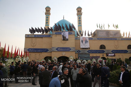مراسم ختم بهرام شفیع مجری پیشکسوت