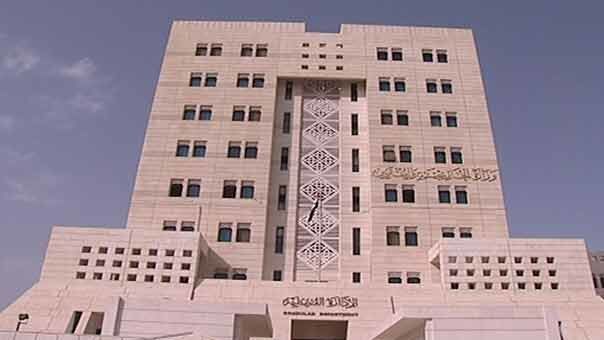 دولت سوریه 2 نامه به سازمان ملل فرستاد