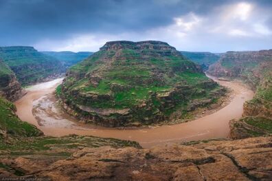 عکس/ دره دایره‌ایِ خزینه لرستان
