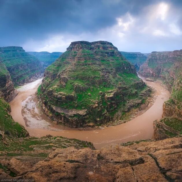 عکس/ دره دایره‌ایِ خزینه لرستان
