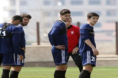 شروع تمرینات تیم ملی در ساختمان پک