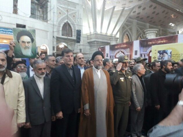 تجدید میثاق وزیر اطلاعات با آرمان های امام راحل یوم الله ۱۲ فروردین