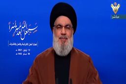 دشمنان ایران روی سراب حساب باز کرده اند/ توافق ترسیم مرزها یک پیروزی تاریخی برای لبنان است