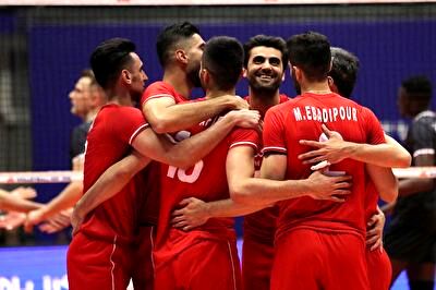 تغییر زمان دو بازی تیم ملی ایران در لیگ ملت های والیبال