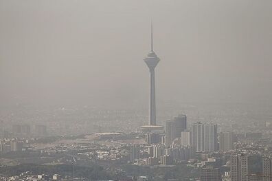 هوای پایتخت ناسالم است