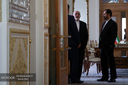 دیدار وزیر خارجه آذربایجان با محمدجواد ظریف