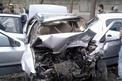 برخورد 206 و سمند در شهریار 5 مصدوم بر جای گذاشت