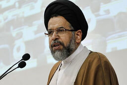 صحبت های وزیر اطلاعات در سخنرانی پیش از خطبه نماز جمعه