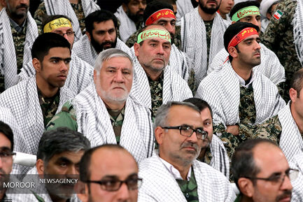 دیدار جمعی از فرماندهان بسیج و بسیجیان سراسر کشور با رهبر معظم انقلاب