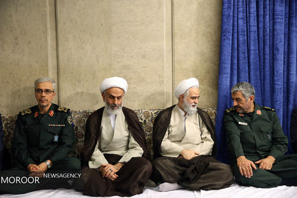 دیدار مسئولان نظام با مقام معظم رهبری