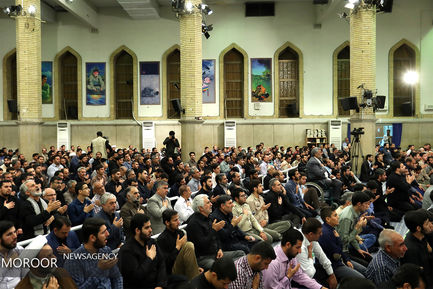 مراسم سوگواری امام علی (ع) با حضور مقام معظم رهبری